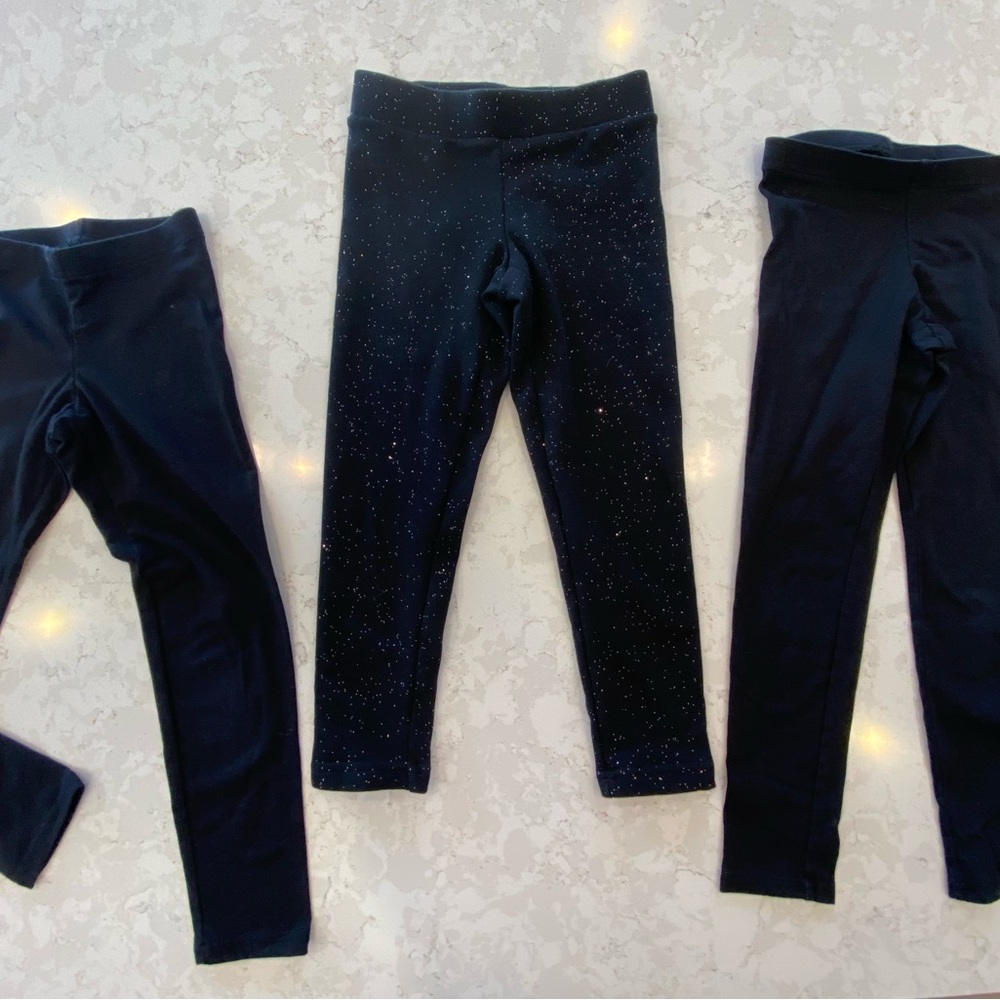 BUNDLE- Kids Black Leggings Set - NWOT